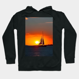 BLAZING OCEAN SUNSET Hoodie